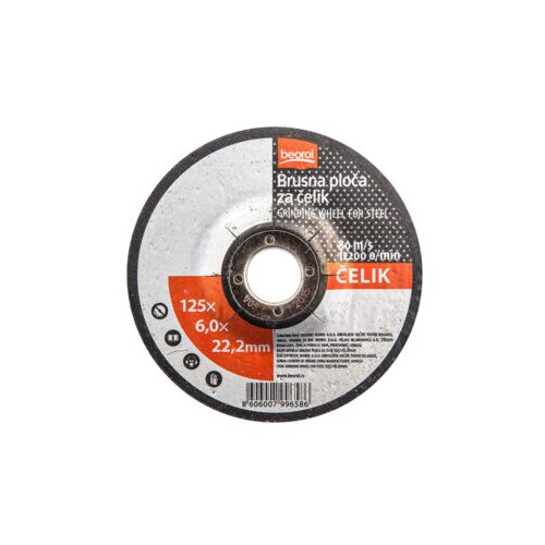 Beorol brusna ploča za metal ø125x6mm BPM125X6 Cene