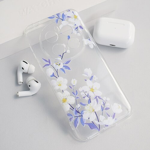 Nanobit Maska za Honor Magic 7 Pro White Blossom Print Cene