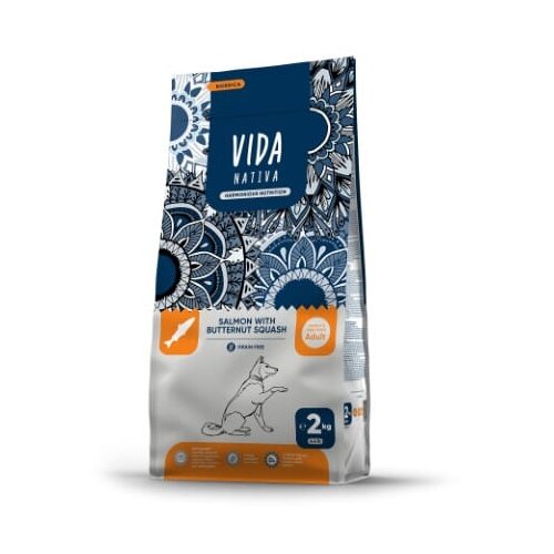 Craftia VIDA NATIVA Suha hrana za odrasle pse srednjih i velikih rasa sa lososom i muskantnom tikvom, 2 kg Cene