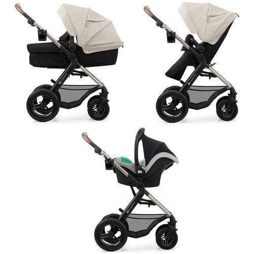 Kinderkraft Voziček 3v1 Moov 2 moonlight grey Cene