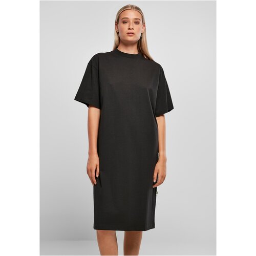 UC Ladies Women&amp;#039;s Organic Long Oversized T-Shirt Dress Black Slike