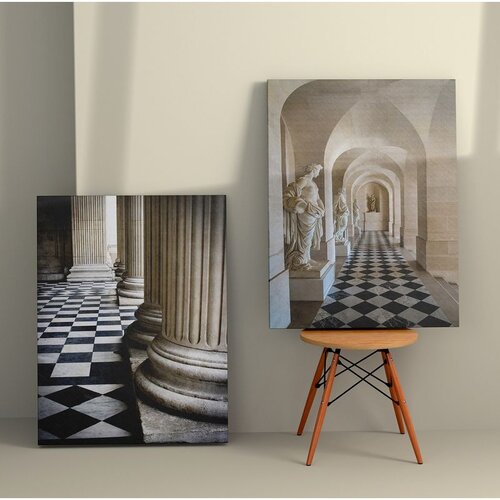 WALLXPERT dekorativna slika na platnu 2KNV4231 - 50 x 70 cm, višebojna (set od 2 komada) Cene