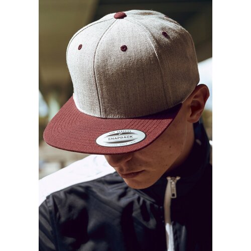 Flexfit Classic Snapback 2-Tone H.Grey/Chestnut Cene
