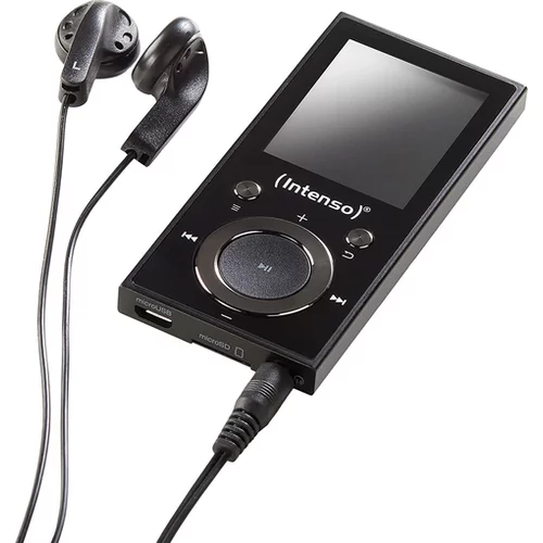 Intenso MP3 predvajalnik Video Scooter BT 16 GB, črn, 3717470