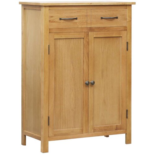 Furnova Omarica za čevlje 76x37x105 cm trdna hrastovina, (21954673) Slike