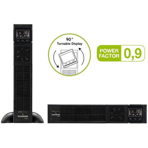 Tecnoware UPS 2400VA/2160W On-Line Double Conversion, Rack/Tower, Sinewave, 8xC13 Slike