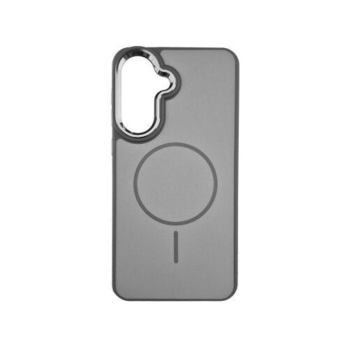  silikonska futrola magsafe chrome samsung A07/A08 silver Slike