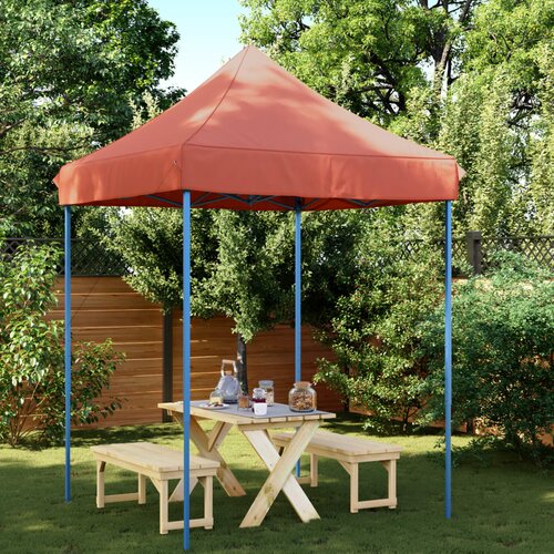 vidaXL Sklopivi prigodni šator za zabave terakota 200x200x306 cm Cijene
