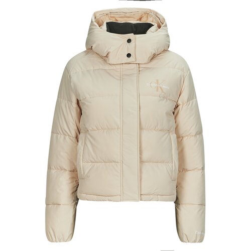 Calvin Klein Jeans MONOLOGO NON DOWN SHORT PUFFER Bež Slike