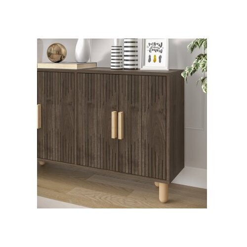 Hanah home Konzola Roger, 120x73,6x29,6 cm, Orah Slike