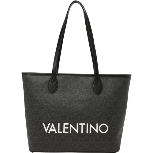 Valentino Shopper torba siva / crna / bijela