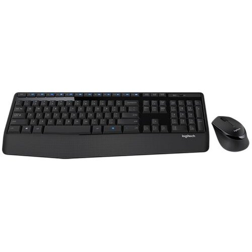 Logitech Tastatura + mi&scaron; bežično MK345, crno, US layout 920-006489/6490 Cijene