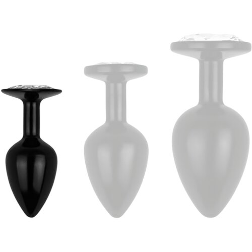 EasyToys - Anal Collection Aluminijski metalni analni čep - S, crno/srebrni Cijene
