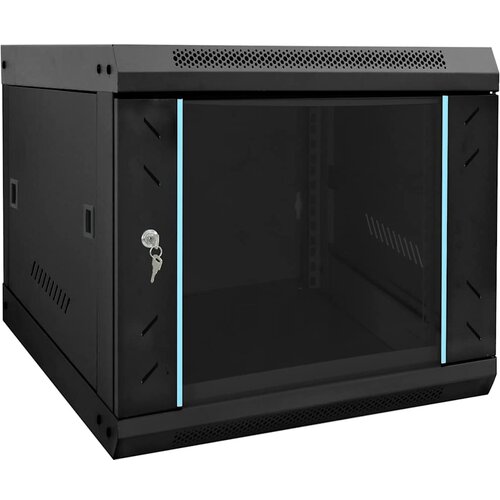 vidaXL Omara za omrežje s shranjevanjem Črna 53 x 60 x 45 cm Jeklo Cene