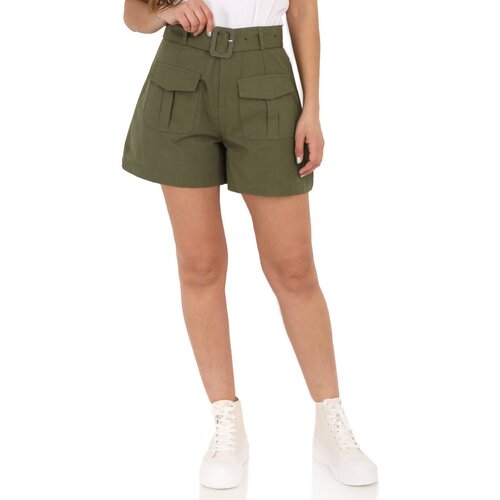 La Modeuse Kratke hlače & Bermuda 66199_P153672 Kaki Cene