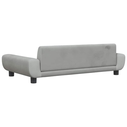  Krevet za pse svjetlosivi 100 x 54 x 33 cm bar&amp;scaron;unasti Slike