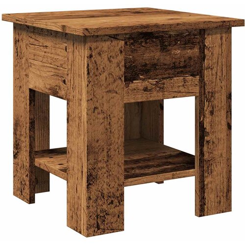  Stol za kavu staro drvo 40x40x42 cm konstruirano drvo Slike