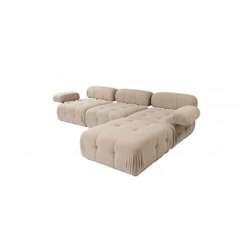 Atelier Del Sofa ugaona garnitura doblo 3 seater with pouffe ( L1 O1 1R pouffe) peach Slike