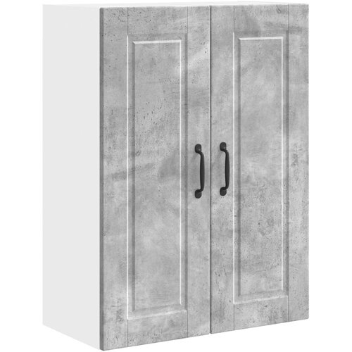  Ormar za Zid Betonski sivi 60 x 31 x 80 cm Konstruirano drvo Slike