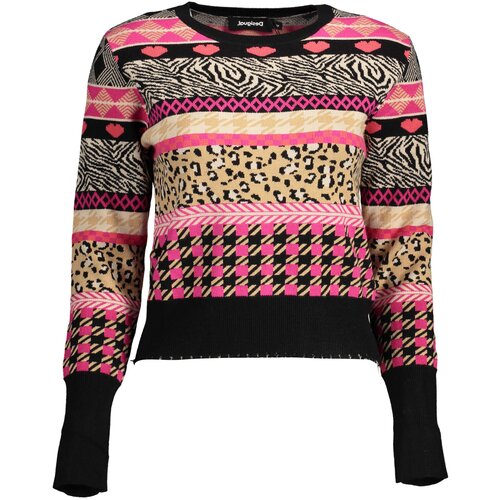 Desigual SWEATER WOMAN BLACK Slike