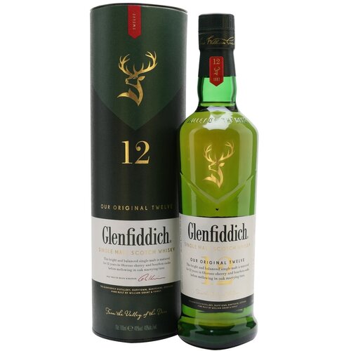 Glenfiddich Aged 12 Years Whisky Cene
