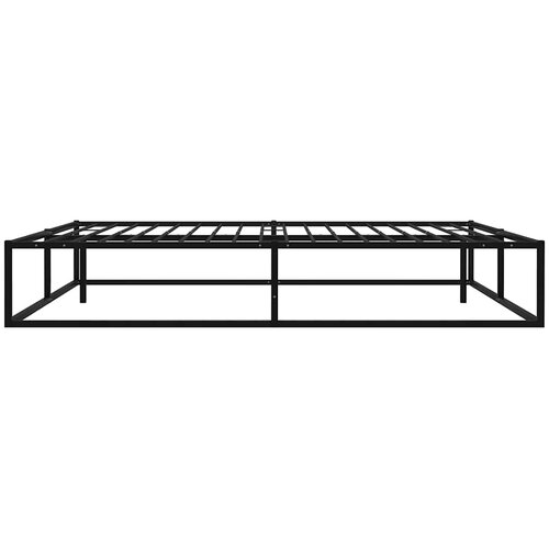  Okvir za krevet crni metalni 140 x 200 cm Slike