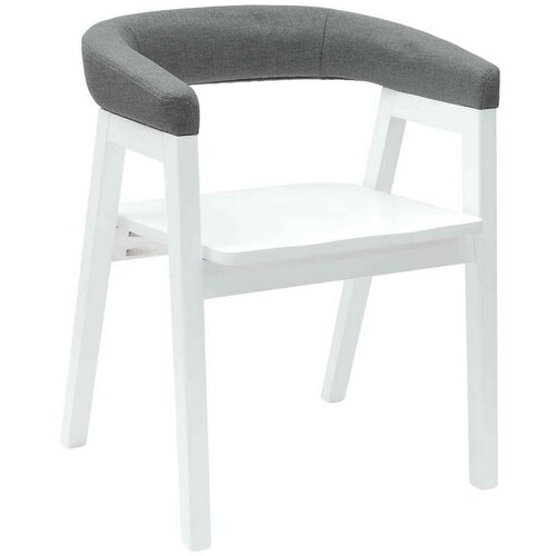  Trpezarijske stolice 2 pcs Bijelo 54 x 57 x 73 cm Slike