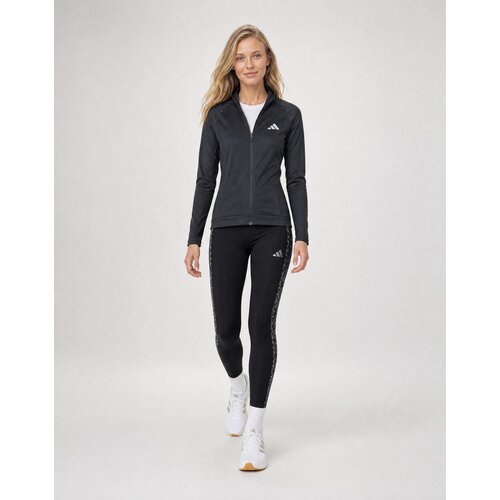 Adidas Pajkice Seasonal Essentials Animal Print 3- Stripes Leggings Črna Slike