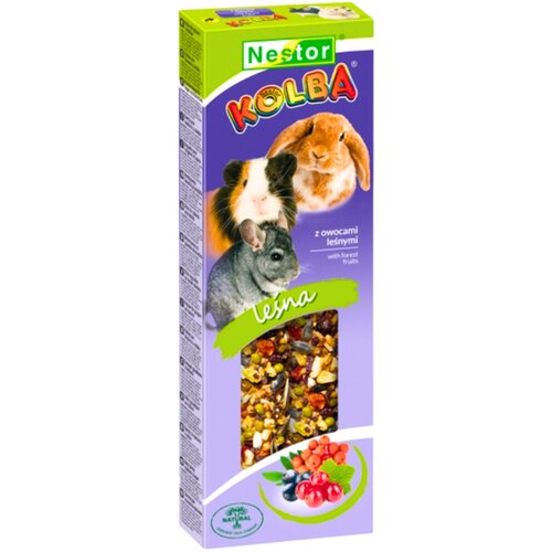 Nestor Poslastica za glodare Kolba Gol 075, &amp;Scaron;umsko voće,10 komada, 115g Slike