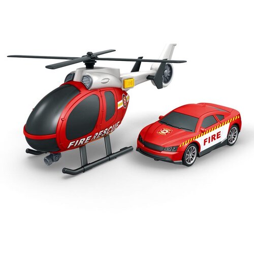  Set vatrogasni auto i vatrogasni helikopter Slike