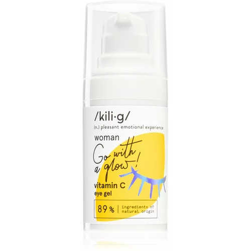 Kilig Vitamin C posvjetljujući gel za područje oko očiju s vitaminom C 15 ml