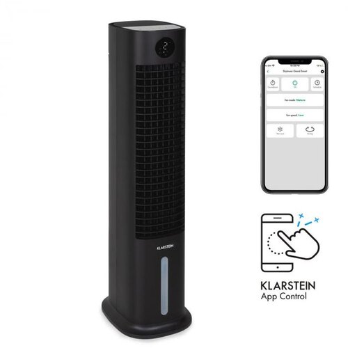 Klarstein Skytower Grand Smart, zračni hladilnik, 80 W, 480 m³/uro, 8 litrov, prenosni Cene