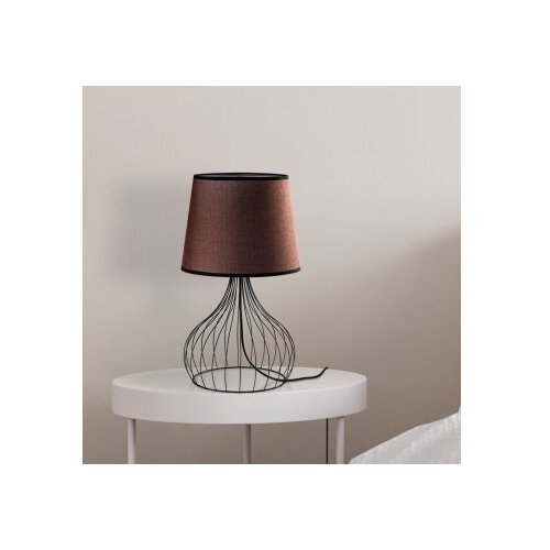 Opviq Stona lampa Telis-5392, 28x28x51 cm, IP20, Smeđe-crna Cene