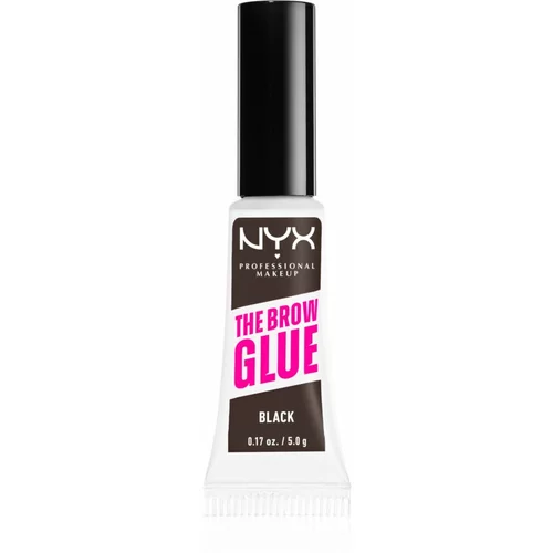NYX Professional Makeup The Brow Glue Instant Brow Styler gel za obrvi 5 g odtenek 02 Taupe za ženske