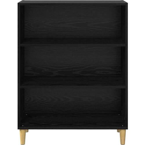 VidaXL Kreveta Crni hrast 69 5 x 32 5 x 90 cm Konstruirano drvo Slike