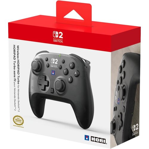 Hori pad Turbo brezžični igralni plo&scaron;ček v črni barvi za Switch & Switch 2 Cene