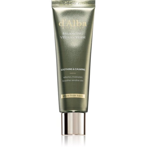 d'Alba Mild Skin Balancing Vegan Cream hidratantna krema za lice s umirujućim djelovanjem 55 ml Cijene