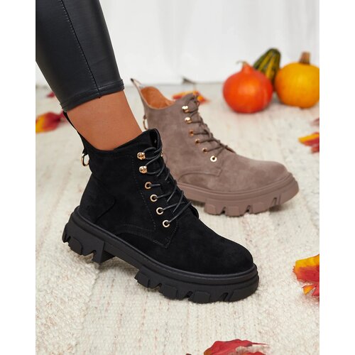 Resti Black women's insulated Sedurra trapper boots Cene