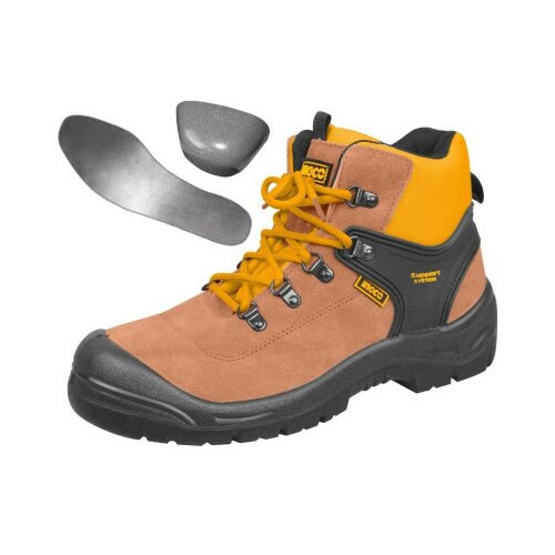 Ingco zaštitne cipele duboke braon industrial ( SSH12S1P.40 ) Slike