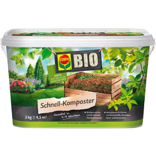 COMPO Pospeševalec kompostiranja Compo BIO (3 kg)