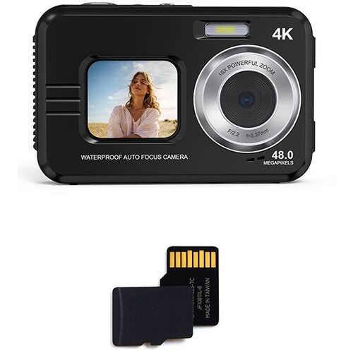 INF WDC901 4K vodoodporni digitalni fotoaparat s kartico 32GTF, (5000075432) Cene