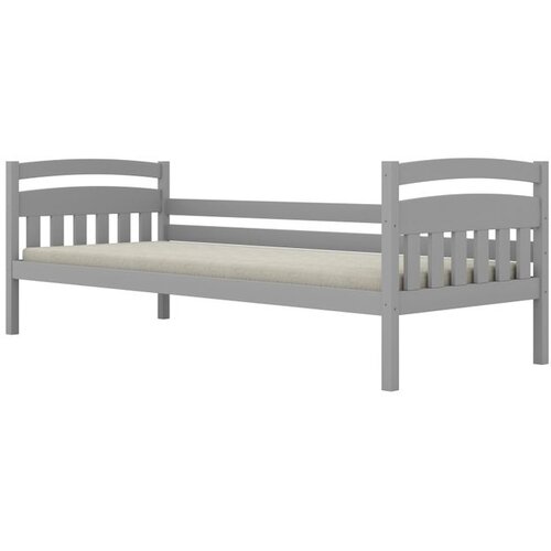  Drveni dječji krevet Tosia - sivi - 160x80 cm - Bez ladice Slike