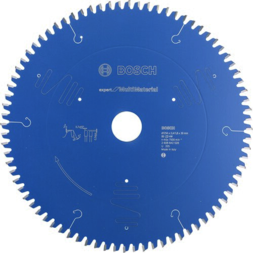 Bosch list kružne testere expert for multi material 2608642528, 254 x 30 x 2,4 mm, 79 Cene