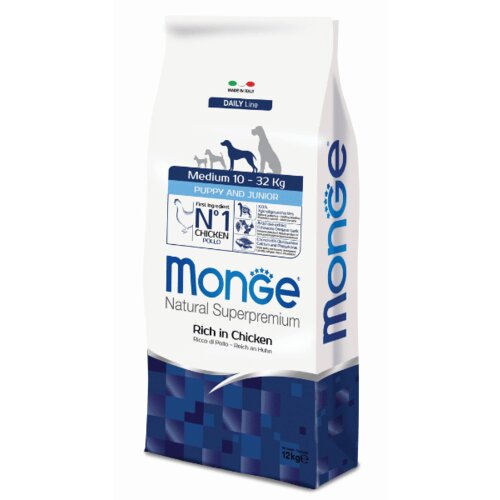 Monge Natural superpremium dog medium puppy and junior - 800 g Cene