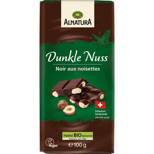 BIO temna čokolada z le&scaron;niki - 100 g Cene