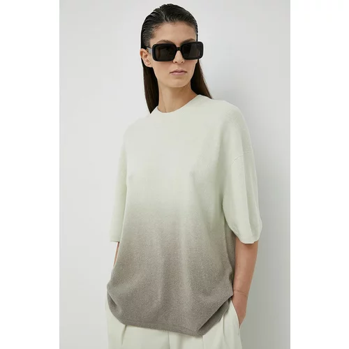 Samsoe Samsoe Vuneni pulover za žene, boja: siva