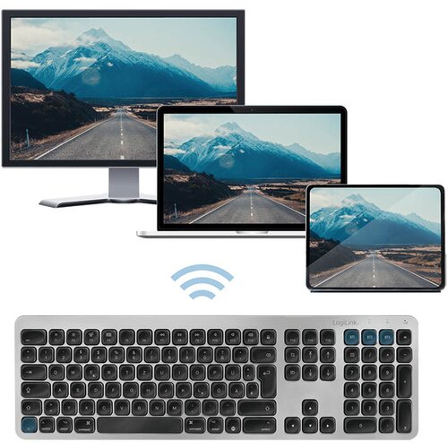 Logilink ID0206 multi-device keyboard Slike