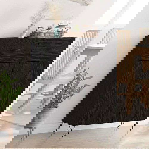  Kreveta Crni hrast 69 5 x 34 x 90 cm Konstruirano drvo Cijene