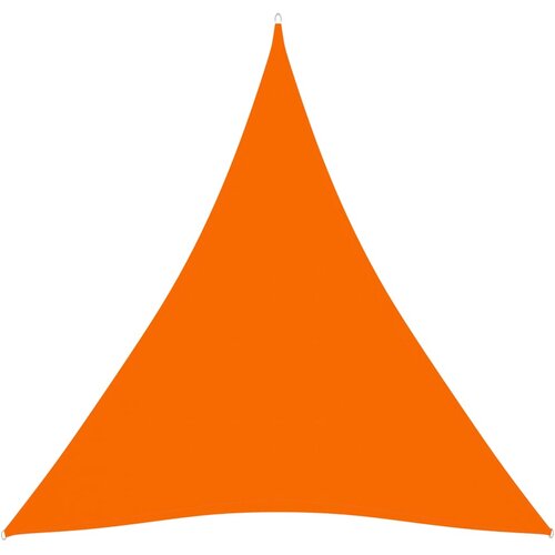 vidaXL Senčno jadro oksford blago trikotno 4x4x4 m oranžno, (20965287) Cene