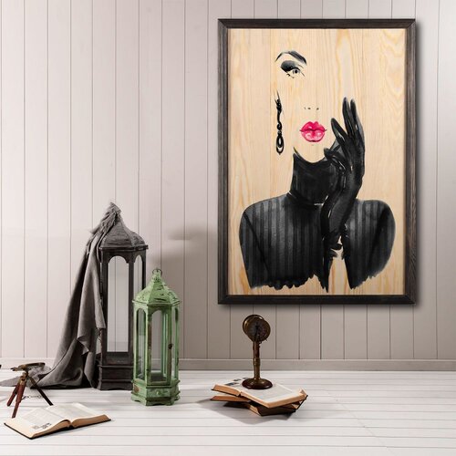 Wallity slika woman silhouette, 50 x 70 cm Slike